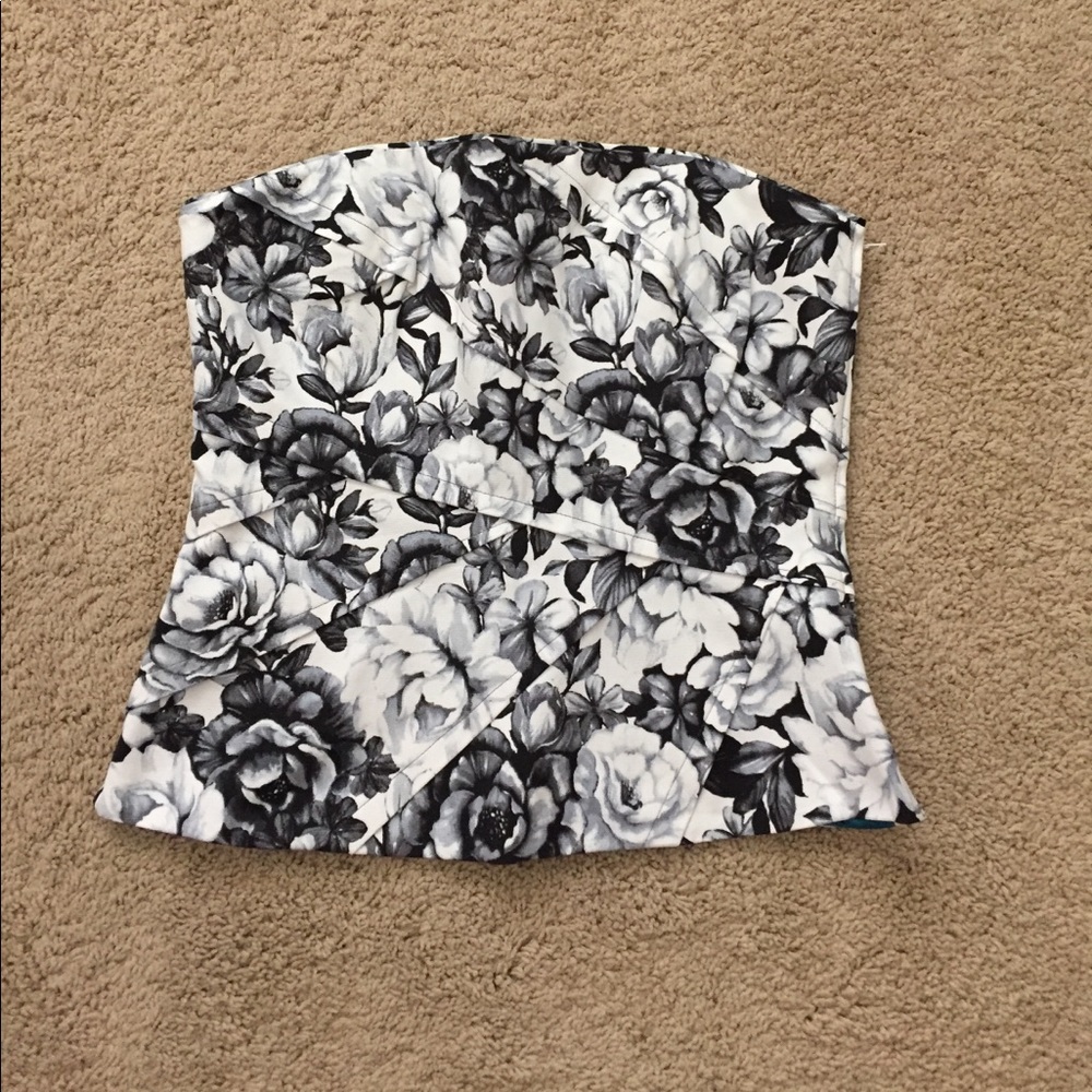 Fun Bustier from White House Black Market.