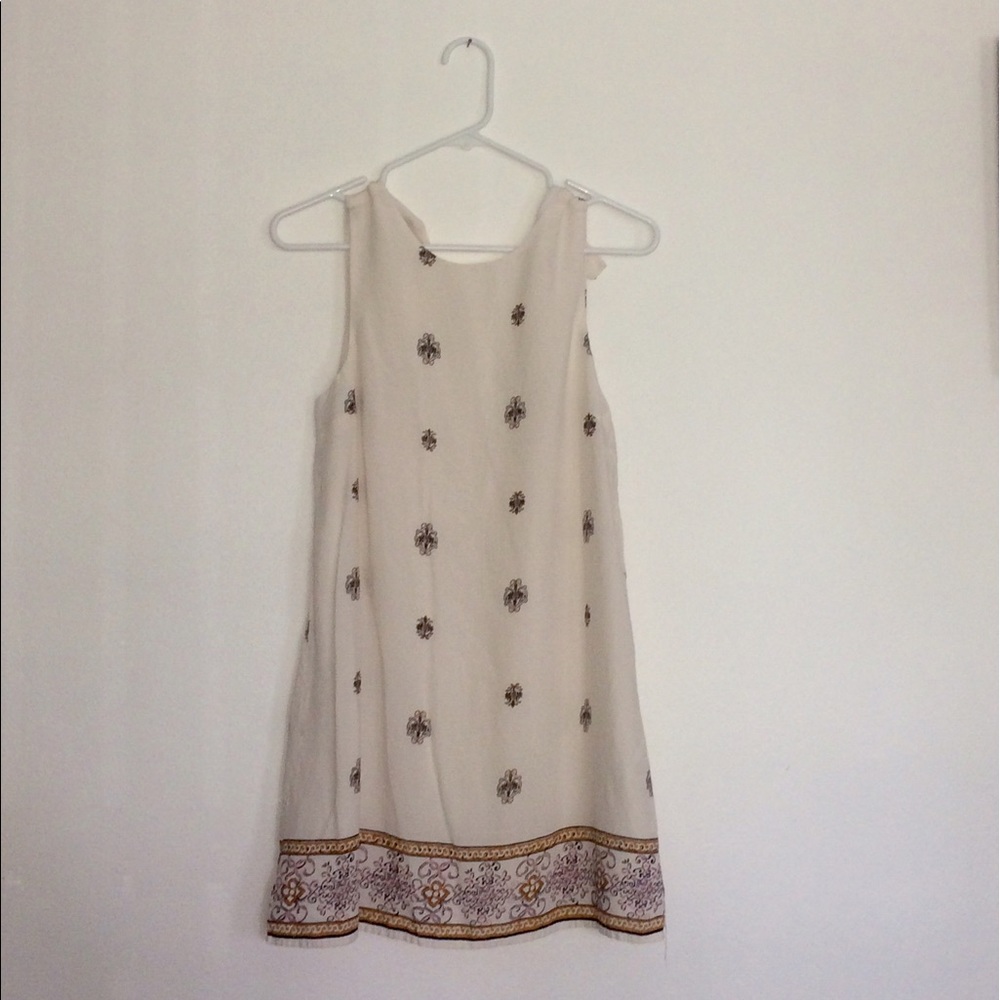Cream dress