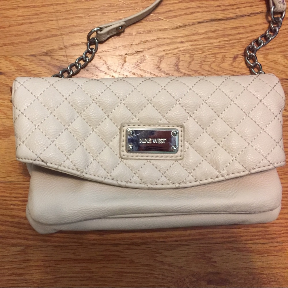Nine West Cream Crossbody