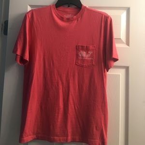 Vineyard vines men's red short sleeve t-shirt