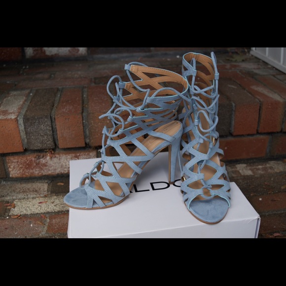 Laced up heels from ALDO (never worn) - Picture 1 of 3