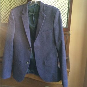 Topman maroon/dark purple blazer