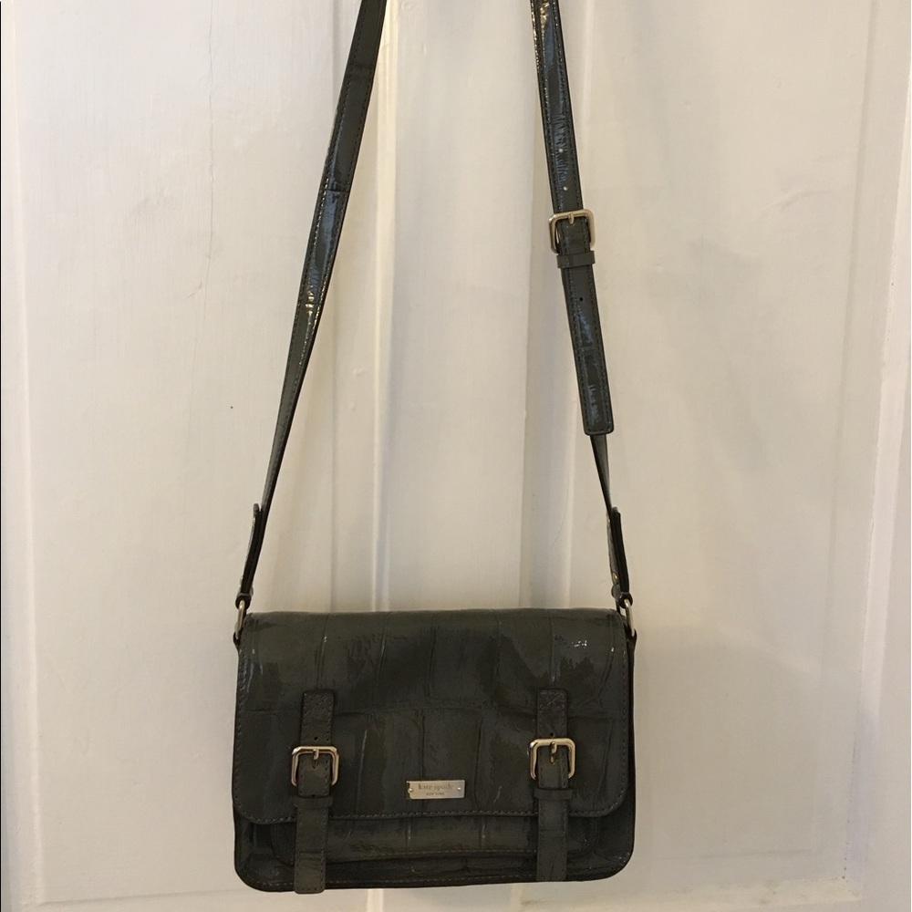 Kate Spade Crocodile Embossed Cross Body Bag
