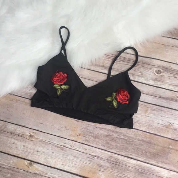 Gypsy Los Angeles Other - LAST ONE ll Rose Cut Out Bralette
