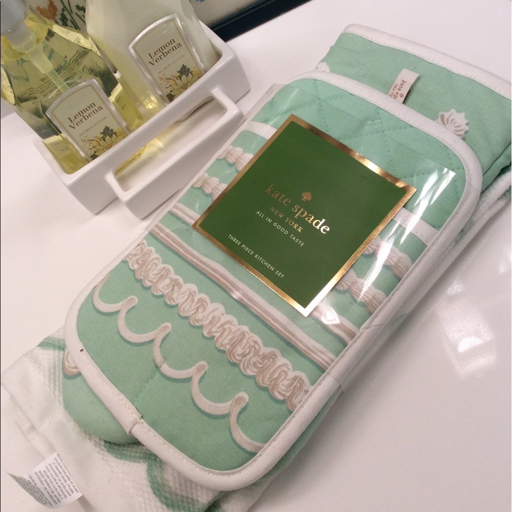 Kate Spade 3 Piece Kitchen Ser