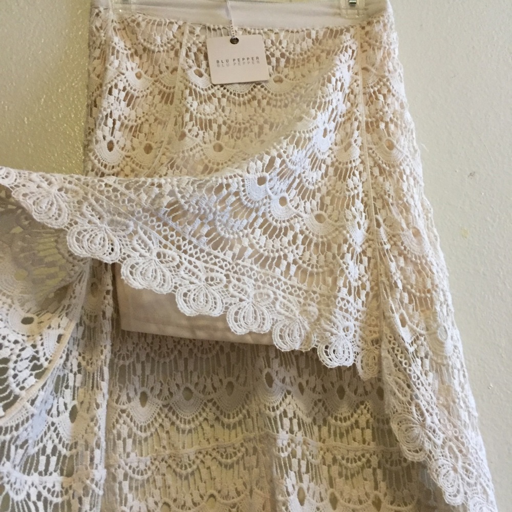 New with tag High low skirt