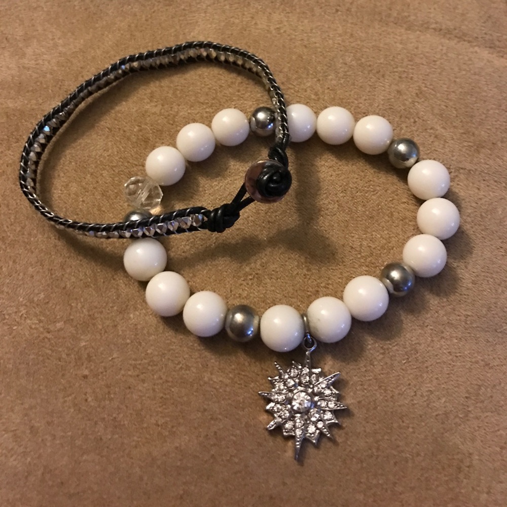 2 express bracelets.