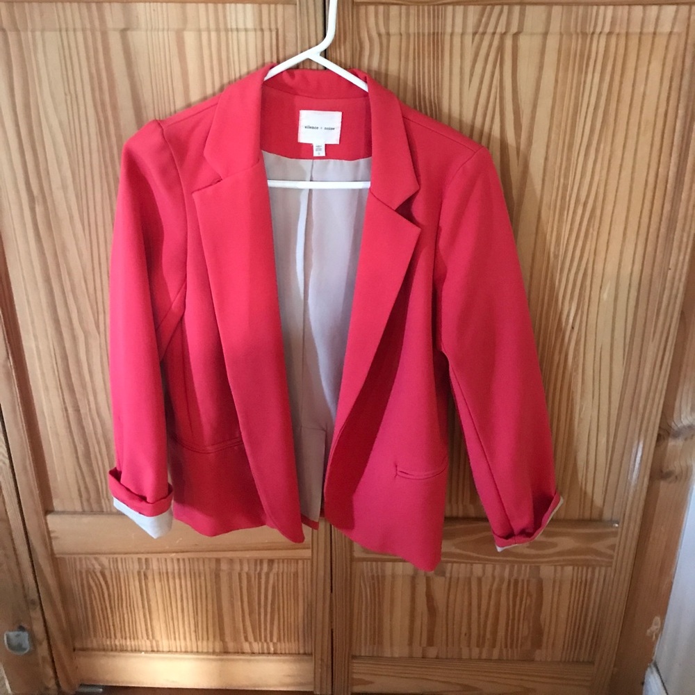 Bright colorful blazer!