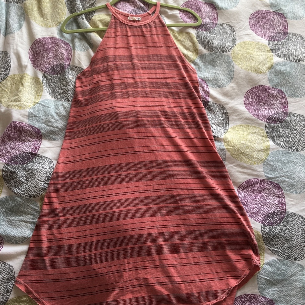 High Neck Cotton Sun Dress