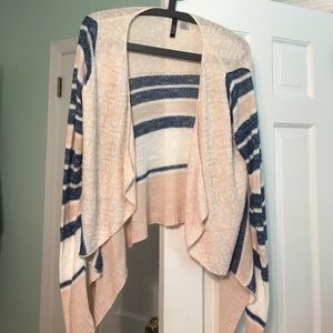 Pink and blue cardigan
