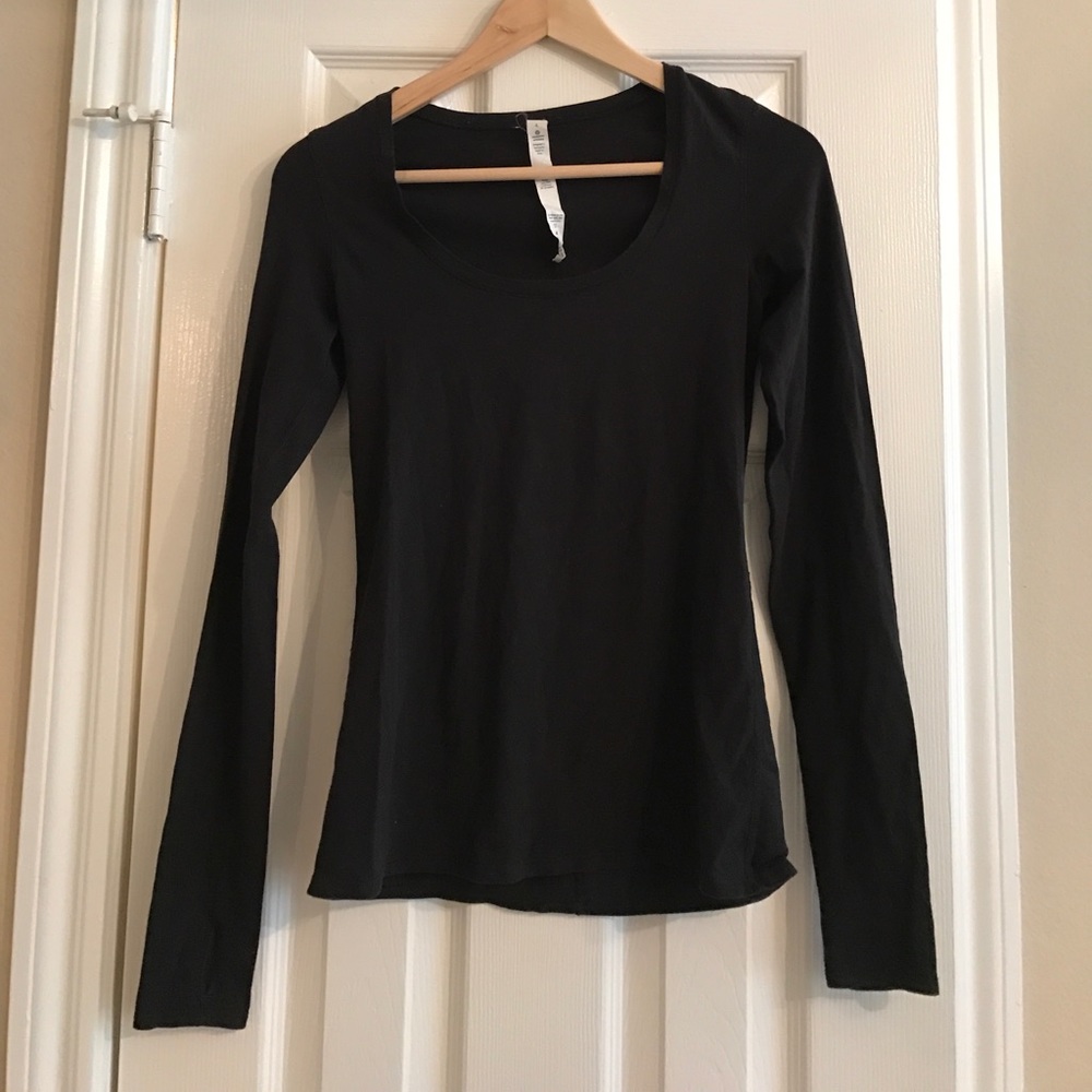 Long Sleeve Black Lululemon 4