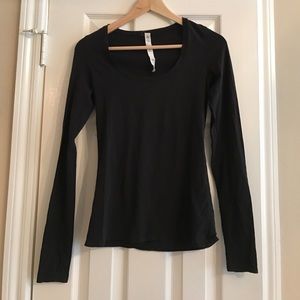 Long Sleeve Black Lululemon 4