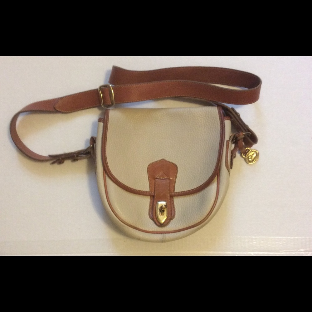 Vintage Dooney & Bourke Crossbody Saddle Bag
