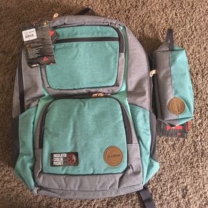 Dakine backpack with accessory case