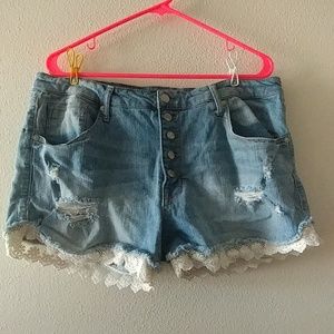High Rise Shorts
