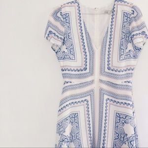 Lovers and Friends Cassidy Dress in Scarf Print