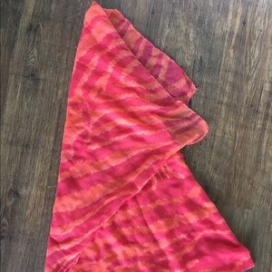 Pink and Orange Sarong or Scarf