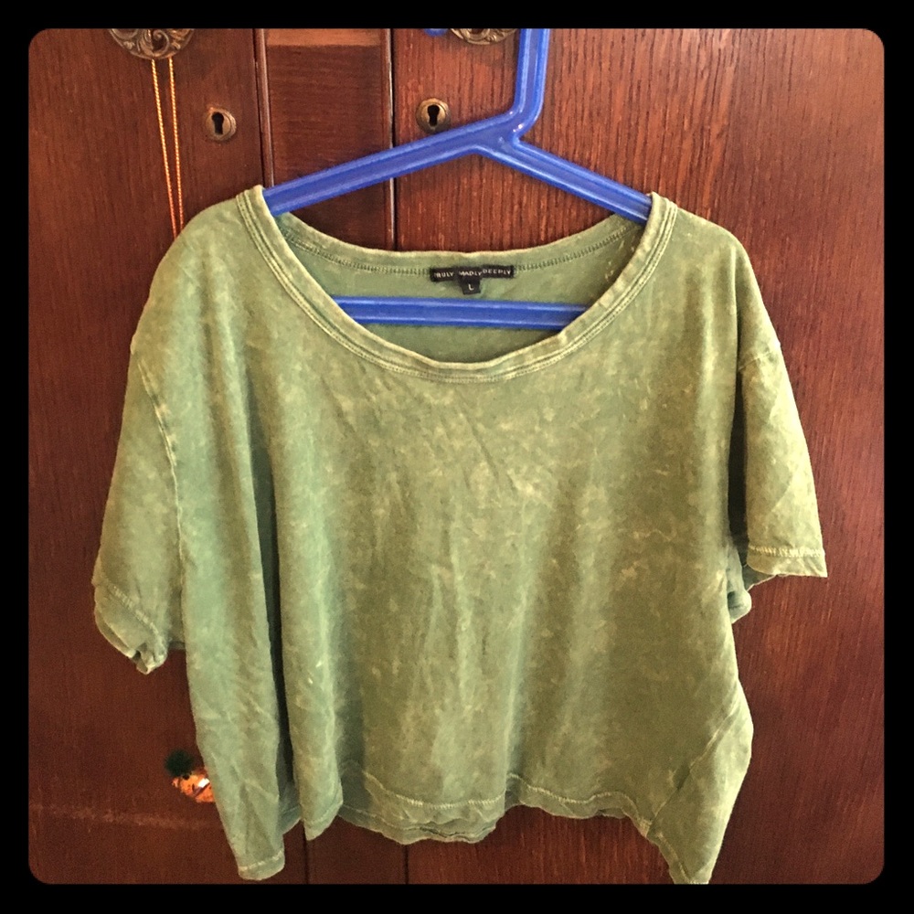 Urban outfitters crop top