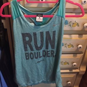 Boulder Running Company tank top