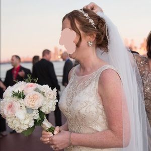 Casablanca size 12 wedding dress.