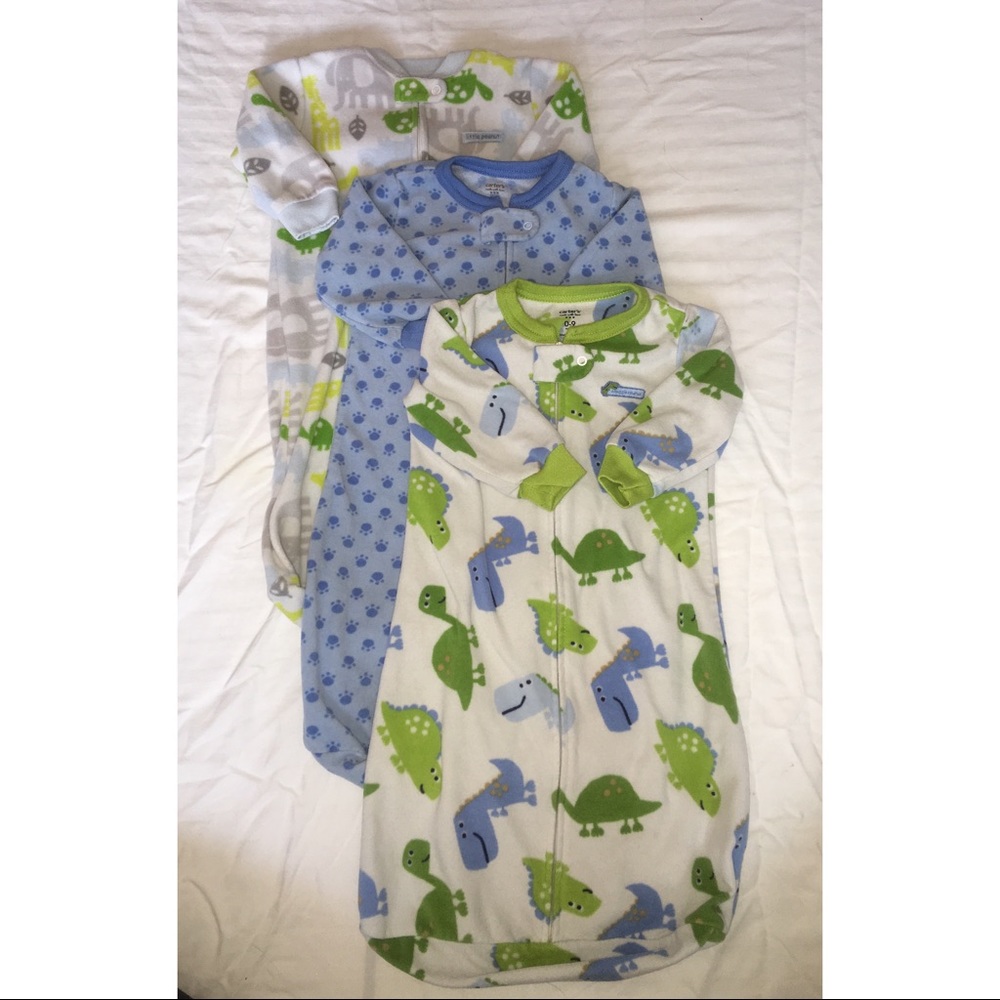 Tri set 0-9m night time sacks