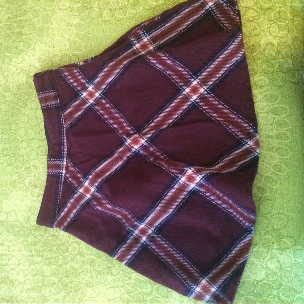 Plaid skirt XS
