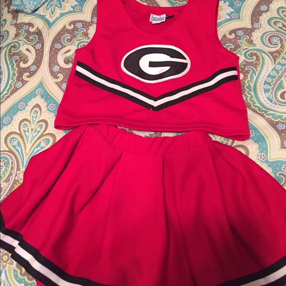 UGA cheerleader outfit size 6