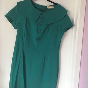 Teal Dress