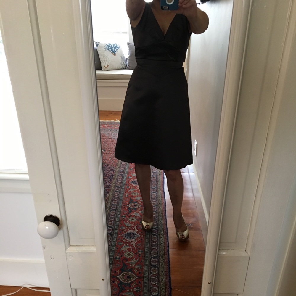 Jessica McClintock size 10 dress Brown knee length