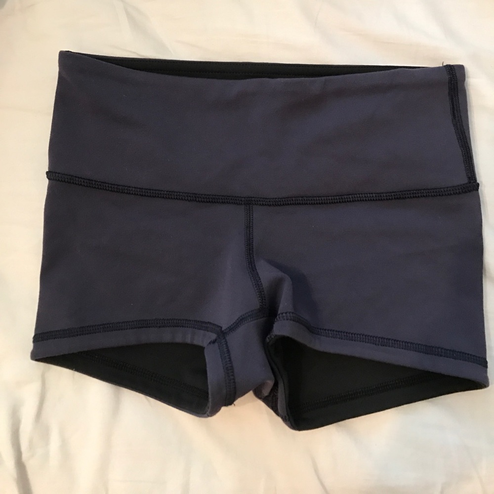 Lululemon Shorts Reversible 2 Black/Navy