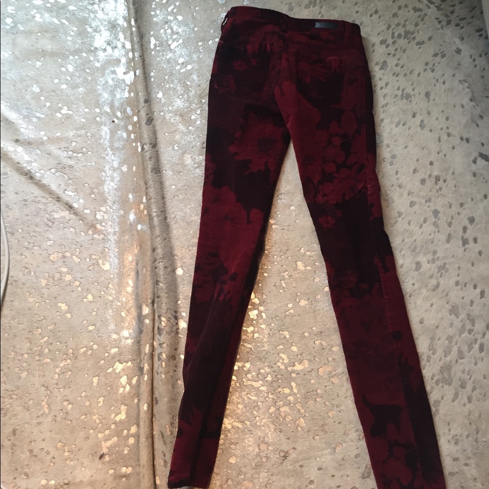 Blank Nyc Red Patterned Jeans - image 5