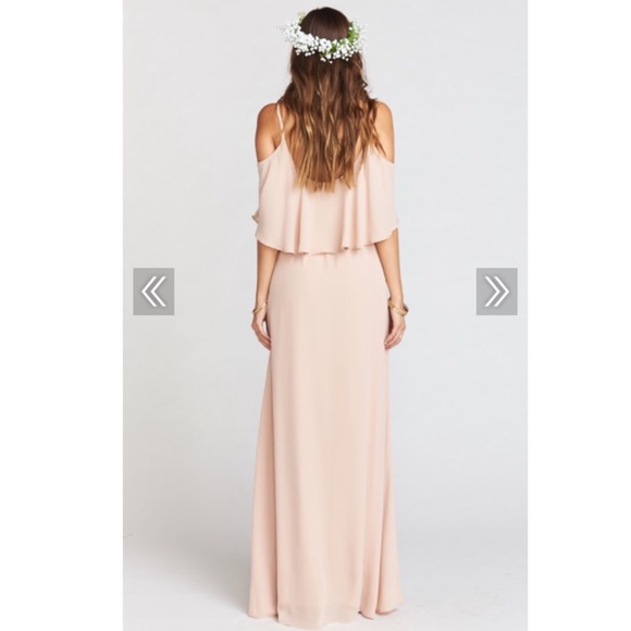 NWOT show me your mumu Caitlin dusty blush maxi - Picture 4 of 4