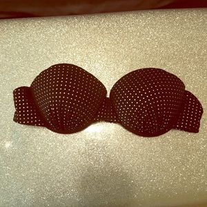 Metal dot bikini top