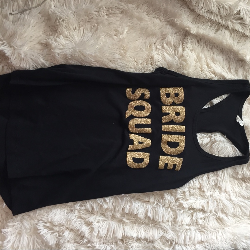 Bride squad Tank. Size S