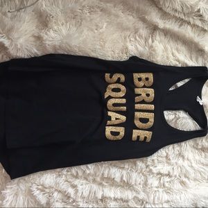 Bride squad Tank. Size S