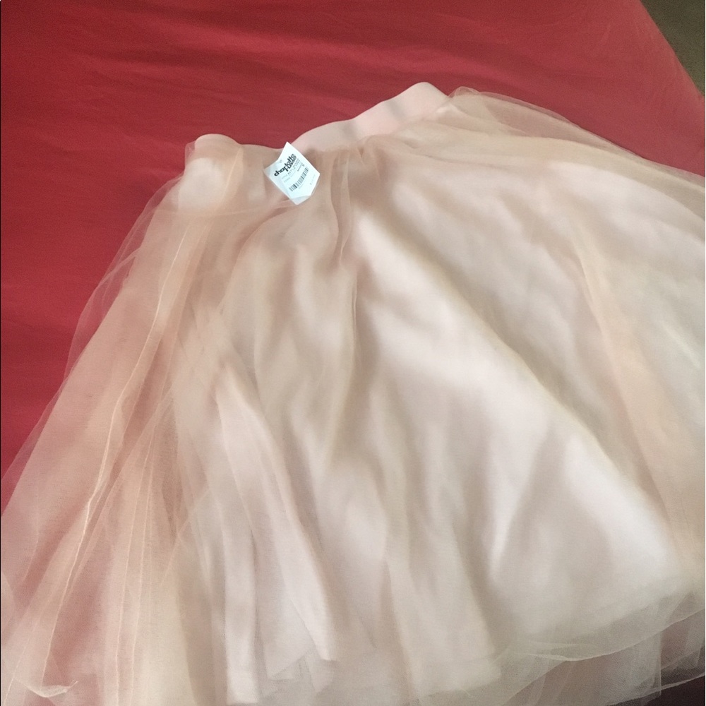 Blush tutu skirt