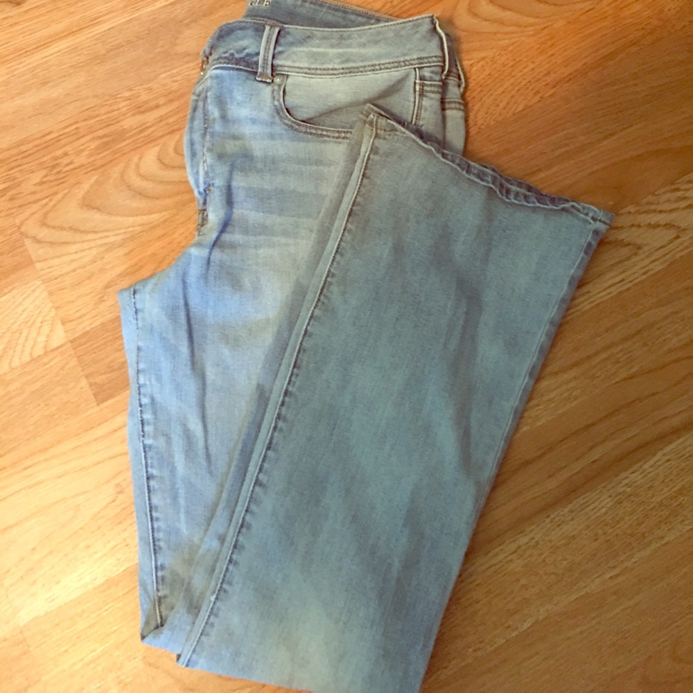 American eagle jeans super stretch( kick boot)