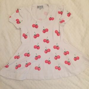 🍒Wildfox 'Joan' Cherry Print Top🍒