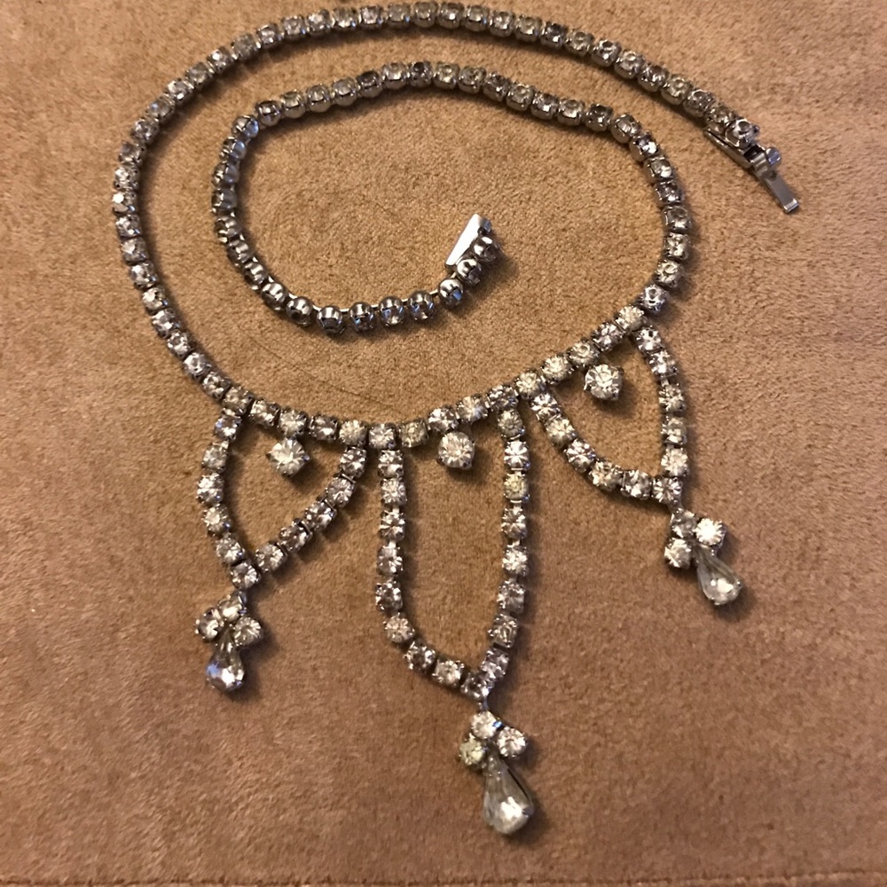 Vintage necklace and earring set.