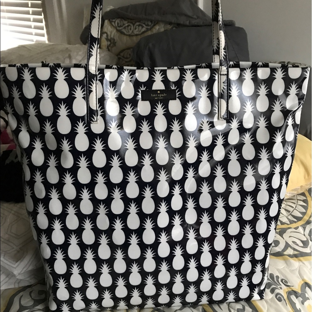 SOLD On another site*New Kate Spade pineapple tote