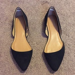 Pointed Black New Flats