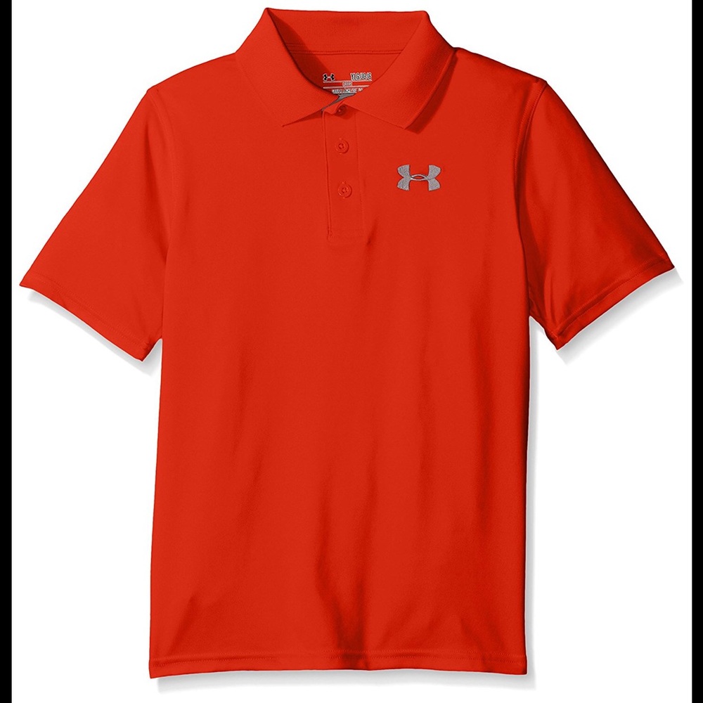 Boys' Under Armour Match Play HeatGear Polo