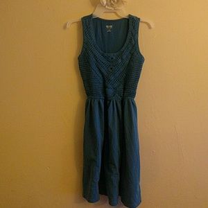 Mossimo Teal Knit Top Dress Size XS