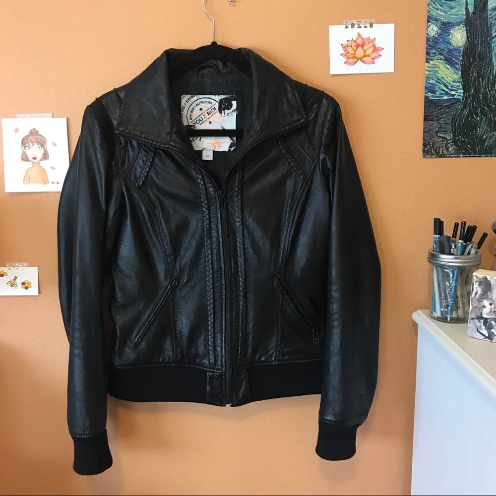 Leather Jacket (Real leather)