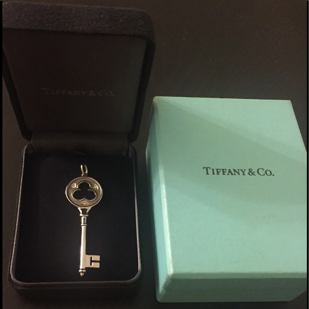 Vintage White Gold Tiffany  With Diamonds