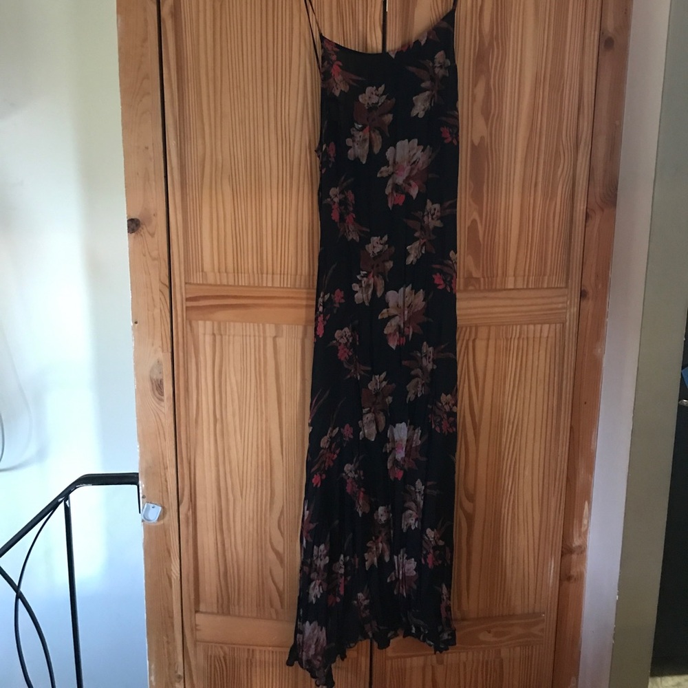 Free people floral maxi dress!