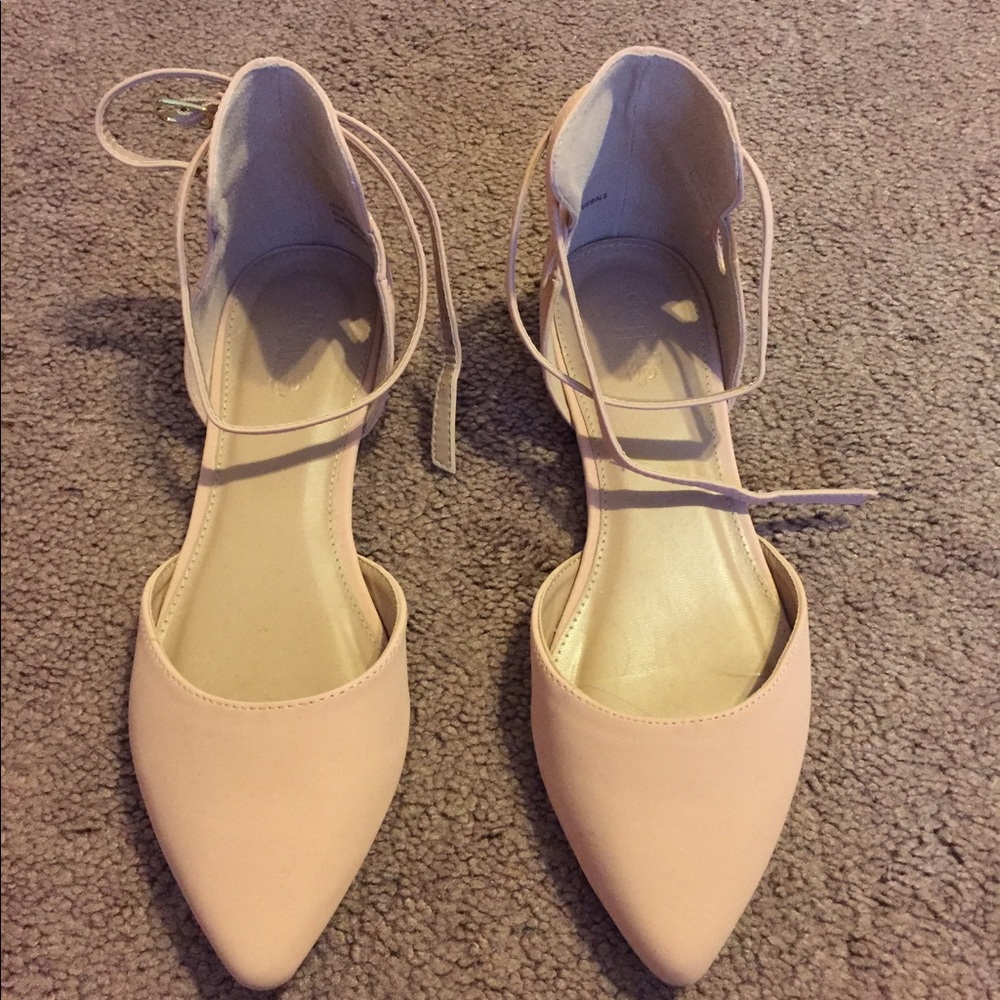 Blush/Nude New Pointed Flats