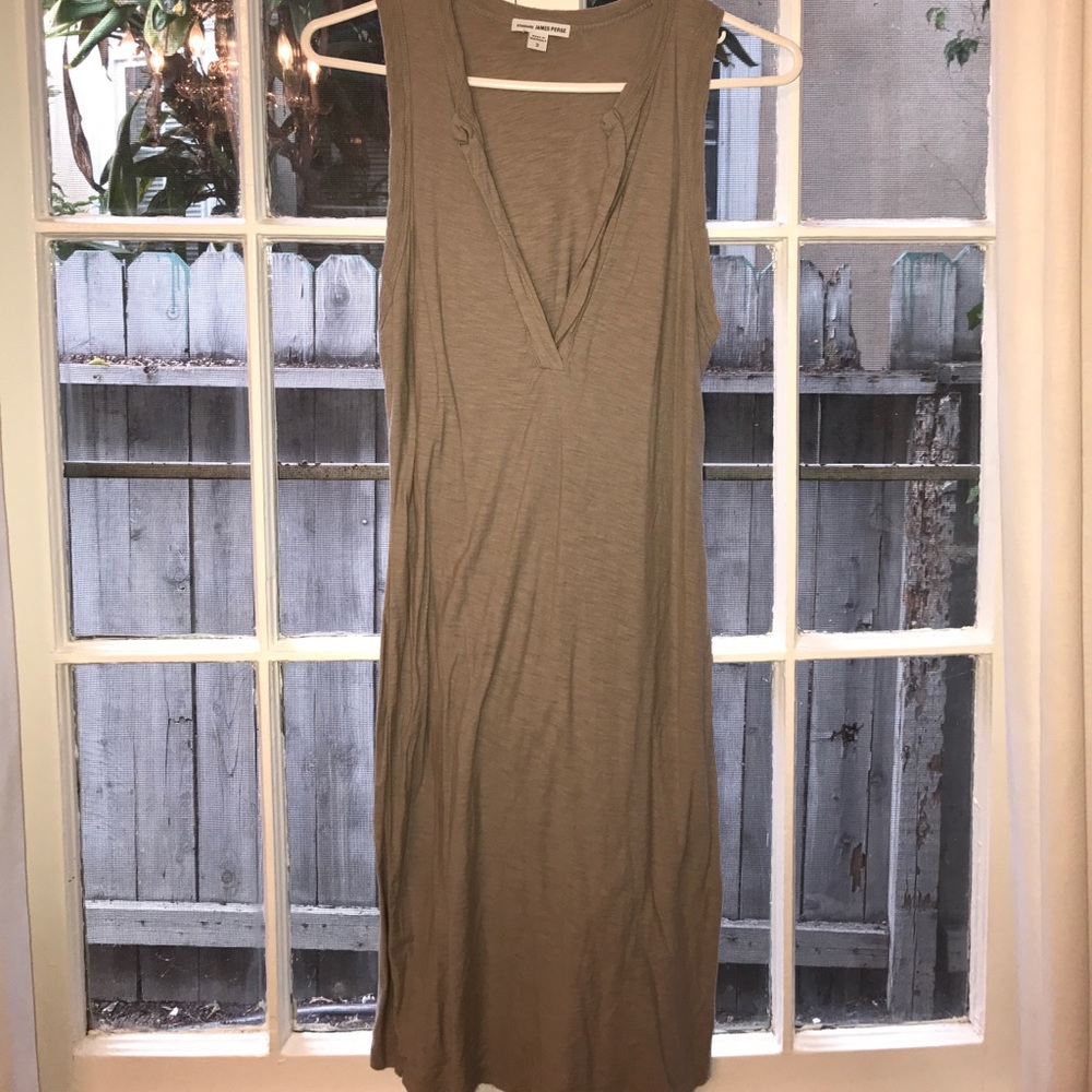 James Perse low v neck dress