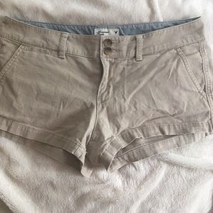 AEO twill shorts