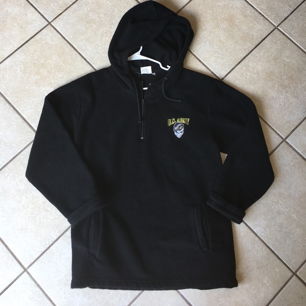 Thick Army Fleece Pullover